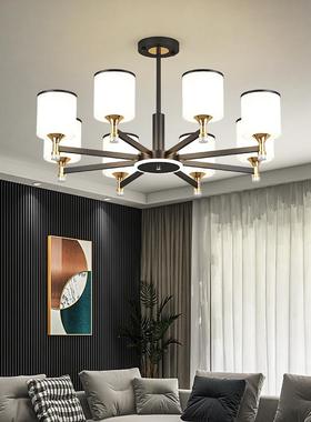 简约代大厅吊灯气高客厅主灯网红款58011全现光谱房间灯新中式灯