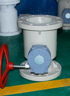 厂frpp法兰球阀SIV化工全塑耐阀酸碱门FRPP家手动调PP法兰节球阀