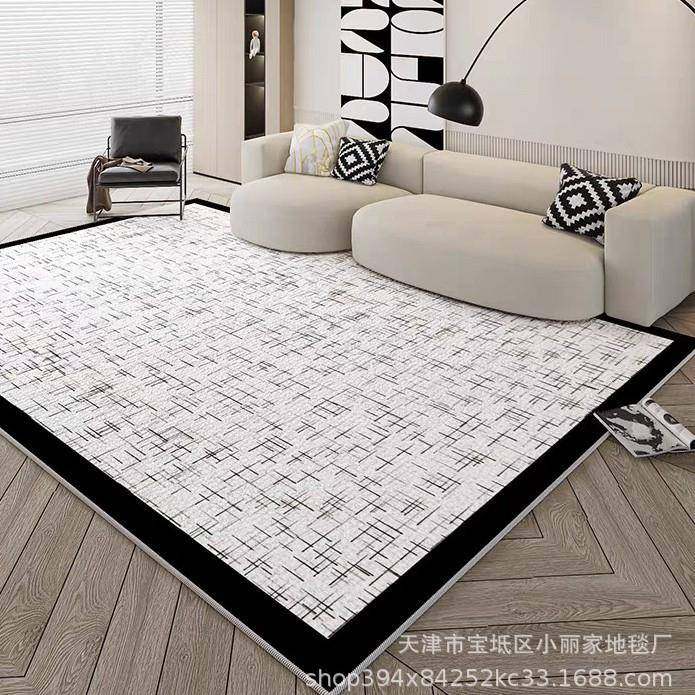 新款中古地毯客沙发地厅垫卧室复XLJ070古轻奢高级约现代简防水洗,居家布艺,地毯,淘宝优惠券,粉丝福利购,淘宝优惠卷