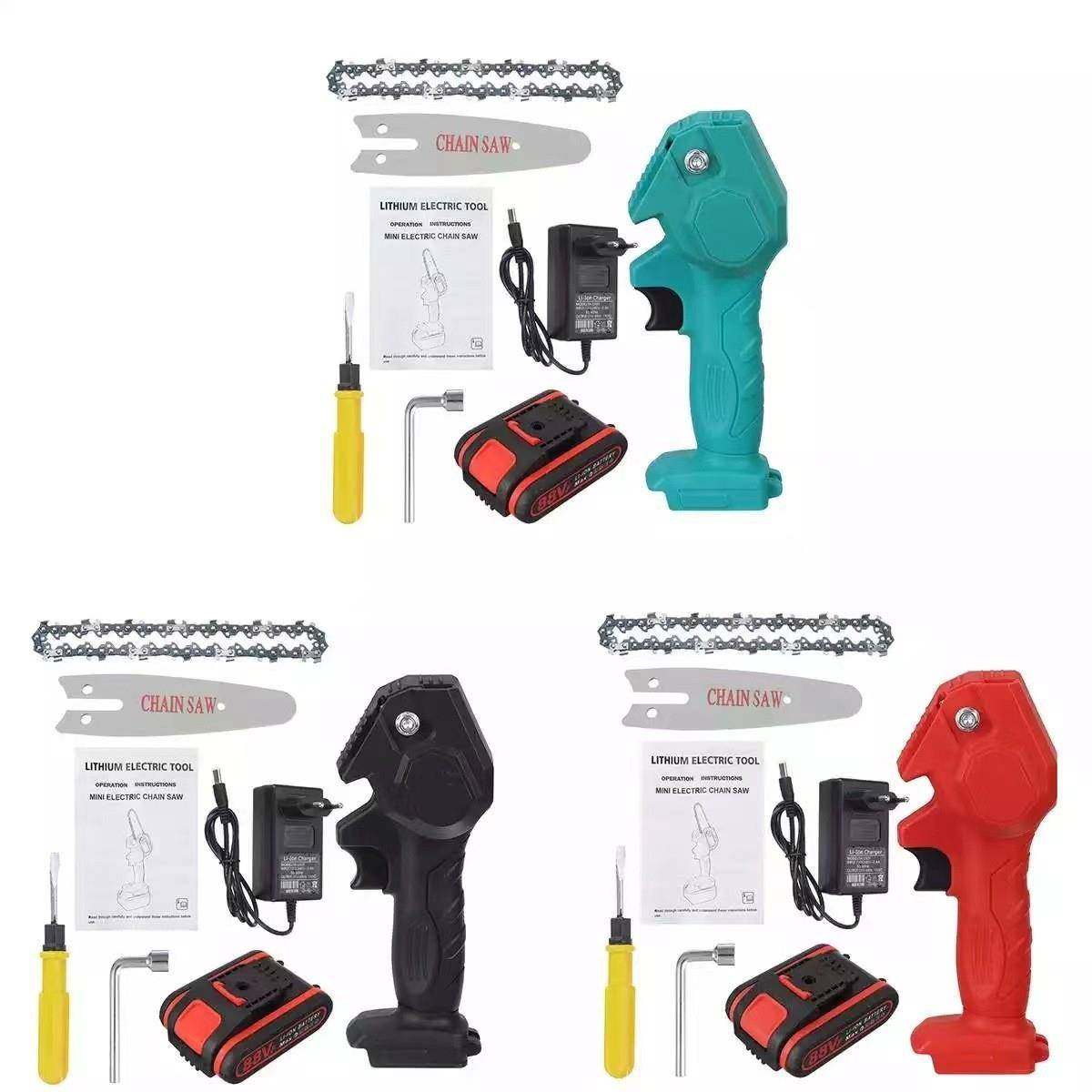 充式电电锯6寸电链锯小型电动GXG锯木单工手电园林伐木迷你电链锯,标准件/零部件/工业耗材,车间地垫,淘宝优惠券,粉丝福利购,淘宝优惠卷