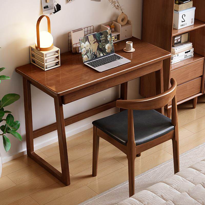 实木书桌5c卧m26835桌宽窄桌子小户4型学生家用学习桌室简易电脑