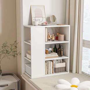 榻榻米上放的柜子放在飘窗上的柜子漂台窗收纳柜放在窗台上的书架