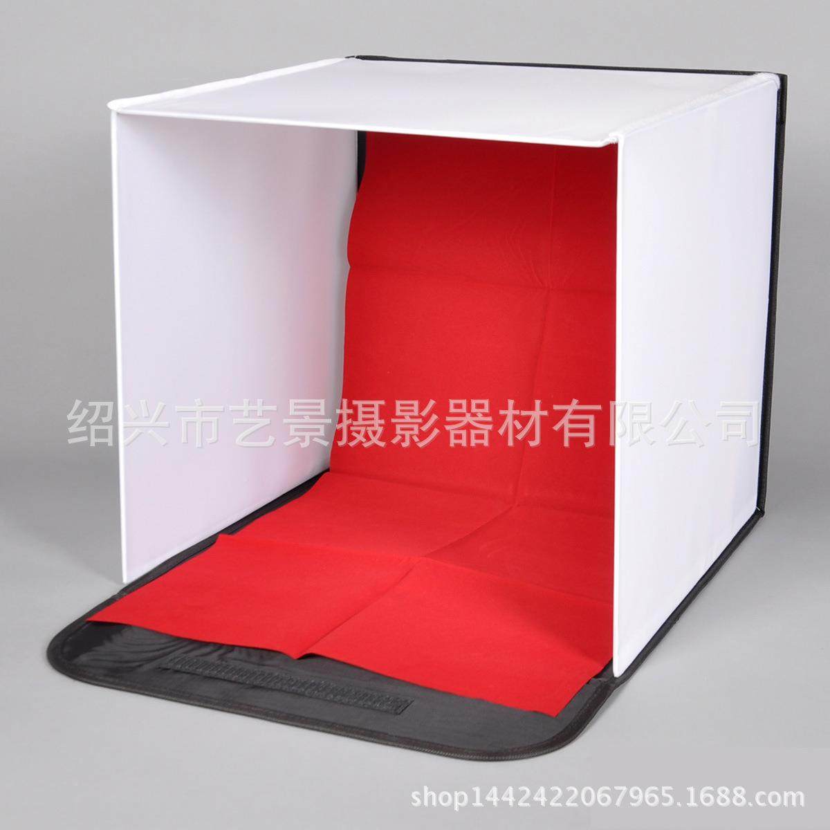 影材摄影灯箱40CM方包摄影棚MGF柔摄光箱具珠宝拍照道拍照器背景
