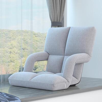 懒人背沙发榻榻FFL米无折叠座椅地上飘窗脚小发宿舍床沙上靠椅带