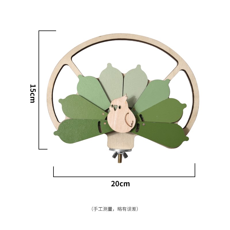 优嗖鹦鹉益智觅食玩具站杆虎皮牡丹玄鹦鹉鸟玩具益智啃咬造景站台