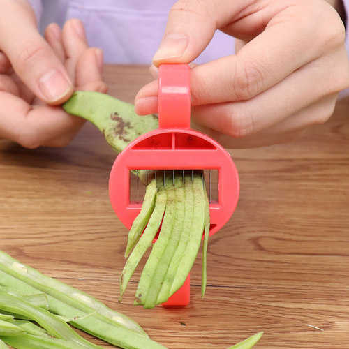 家用豆角切丝器双尺寸 四季豆扁豆切丝工具 君启牌新厨仕