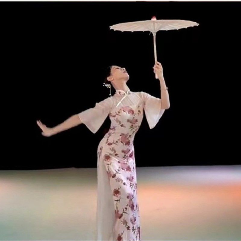 人间烟火舞蹈伞演出道具走秀工艺伞古风旗袍民族广场舞油纸伞跳舞,家居饰品,工艺伞,淘宝优惠券,粉丝福利购,淘宝优惠卷