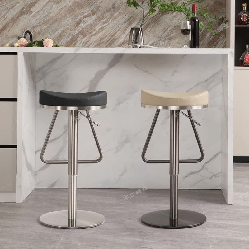 吧台凳酒吧椅轻奢家用吧凳无靠背不锈钢可升降旋转高脚凳吧台椅,商业/办公家具,酒吧椅,淘宝优惠券,粉丝福利购,淘宝优惠卷