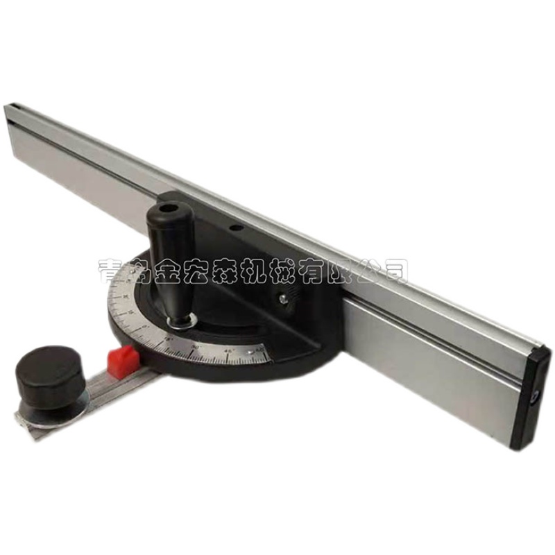 精密推台锯角度定位尺60厘米长靠板木工角度定位裁板锯专用角度尺