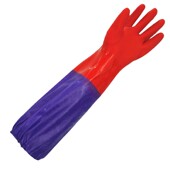 一体加厚束口加绒洗碗手套保暖胶皮乳橡胶耐磨洗衣服厨房家务防水