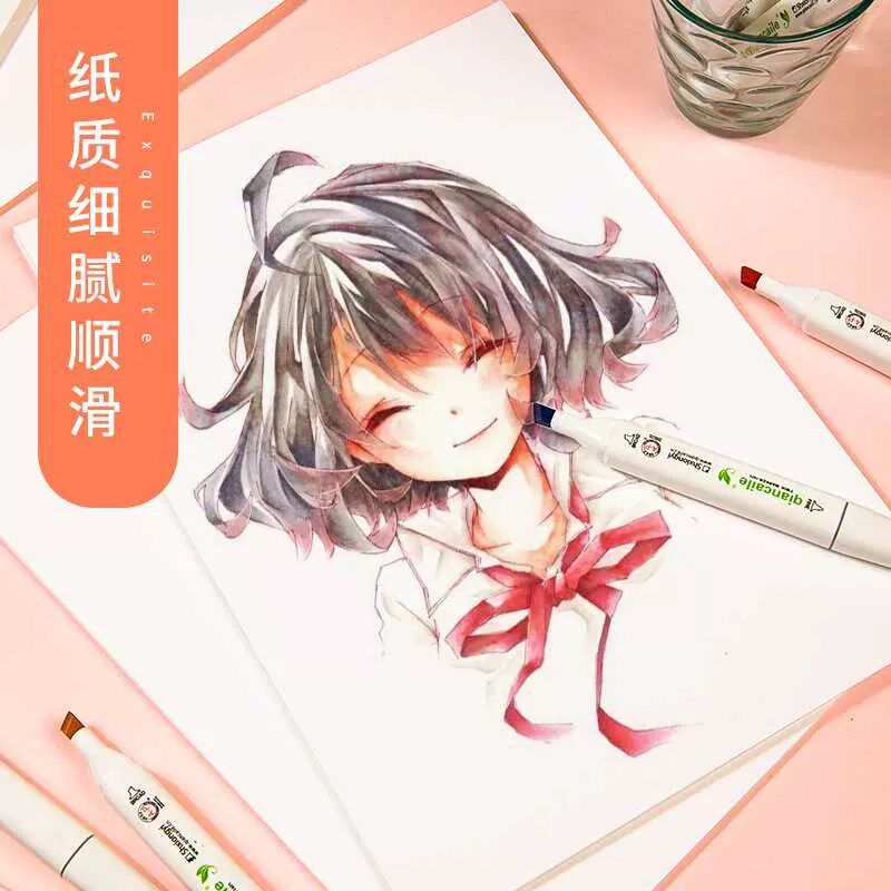 漫画肯特纸加厚纸张丙烯马克笔绘画中小学生肯特本8KA4手抄报绘图