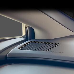 适用23款PRIUS普锐斯60系仪表台左右出风口面板仪表台装饰框内饰