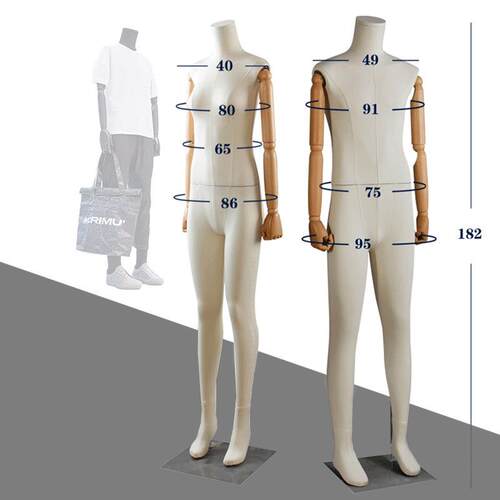 全身包布可模特展示架韩版服装店女装人台玻璃钢模特假人直销