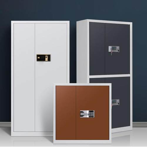 电子保密柜钢制密码文件柜国保锁储物柜带锁资料柜办公档案柜矮柜