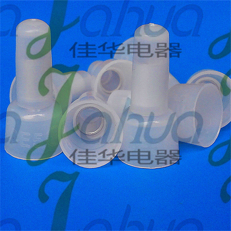 CE8奶嘴形压线帽尼龙闭端头安全压线帽终端端子