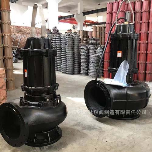 250WQ600-25潜水泵75KW无堵塞排污泵10寸农用灌溉抽水泵