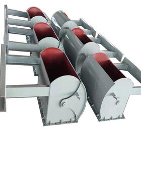 扇形物料放料卸料煤仓口装车鄂式闸门DEZ电液动推杆腭式闸门现货