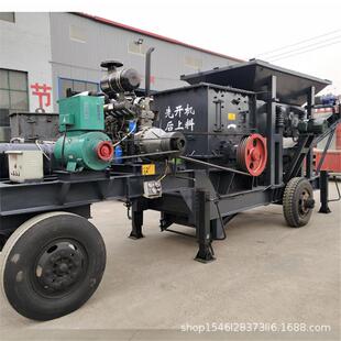 鹅卵石制砂机大型碎石机建筑垃圾颚式破碎机煤矸石粉碎机石英石