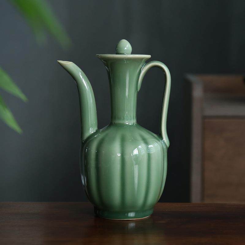 越窑仿宋陶瓷酒壶执壶宋代点茶汤瓶中式茶壶茶具家用酒壶醒酒器,农用物资,其他肥料,淘宝优惠券,粉丝福利购,淘宝优惠卷