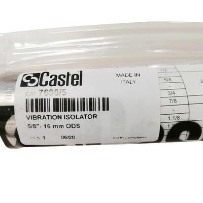 卡士托避震管7690/5制冷机组用避震管制冷系统避震管castel避震管