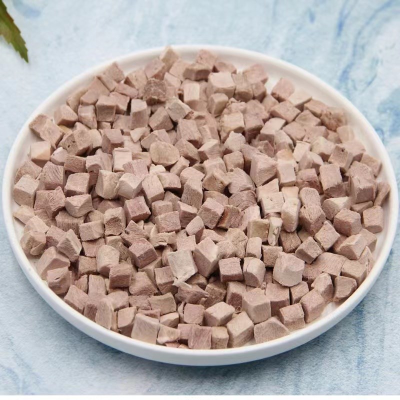 国王宠物零食鸭肉粒冻干零食猫粮去泪痕英短营养幼猫狗冻干鸭肉