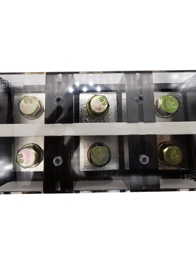 (TC-6003)(600A 3P)固定式大电流端子排 纯铜接线端子 接线柱 3位