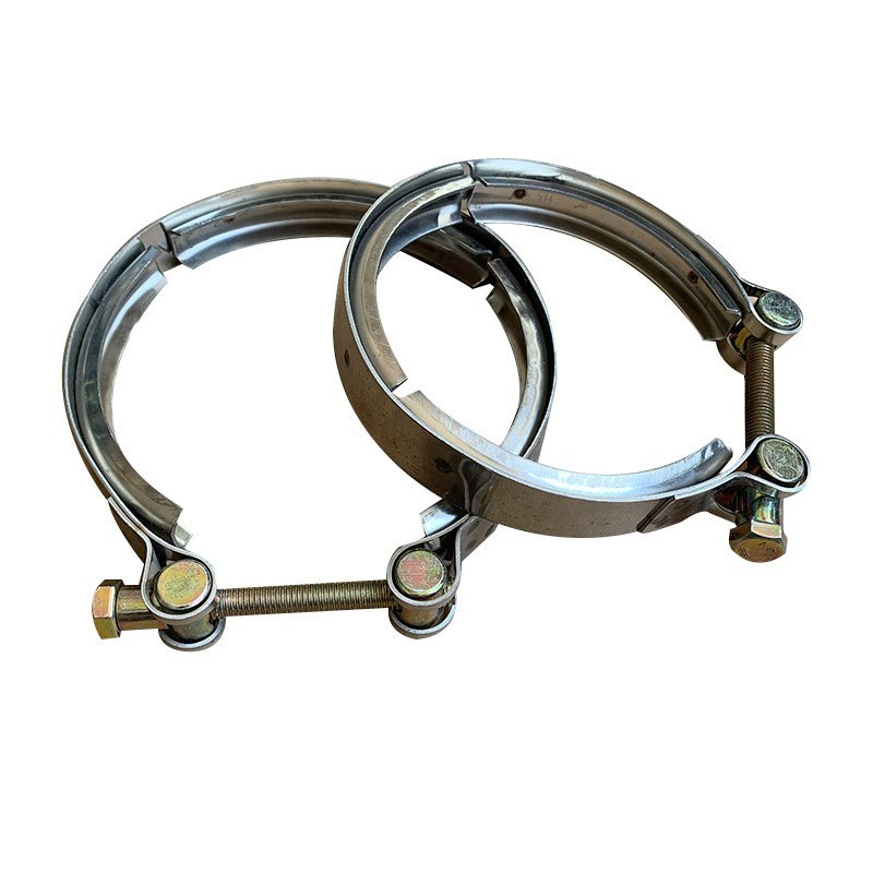 货车增压器排气波纹管双层不锈钢抱箍卡子强力卡箍喉箍管夹管卡