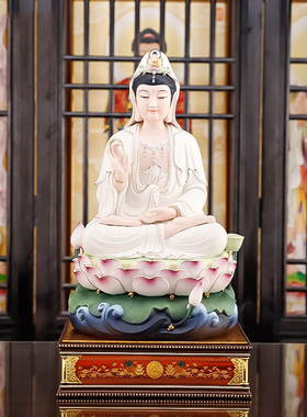 一路发财神爷垫底座合金观音菩萨神像佛像坐台关公供奉台加高托架