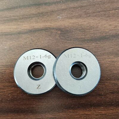 螺纹环规M44M46X0.5x0.75X1X1.5X2x3X4X4.5X5 塞规  通止量规牙规