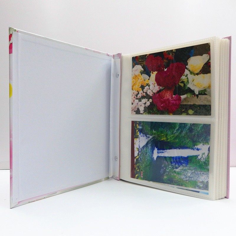 新品包邮 小清新相册本 4D大6寸过塑影集 插页式200张相簿