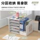 多功能收纳架桌面文件架收纳盒办公室文件座框多层书桌置物架立式