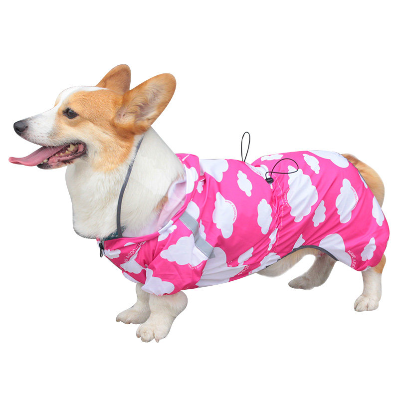 柯基雨衣四脚全包宠物用品中型犬的衣服夏季薄款防水狗狗专用雨披,宠物/宠物食品及用品,狗宠物服装/雨衣,淘宝优惠券,粉丝福利购,淘宝优惠卷