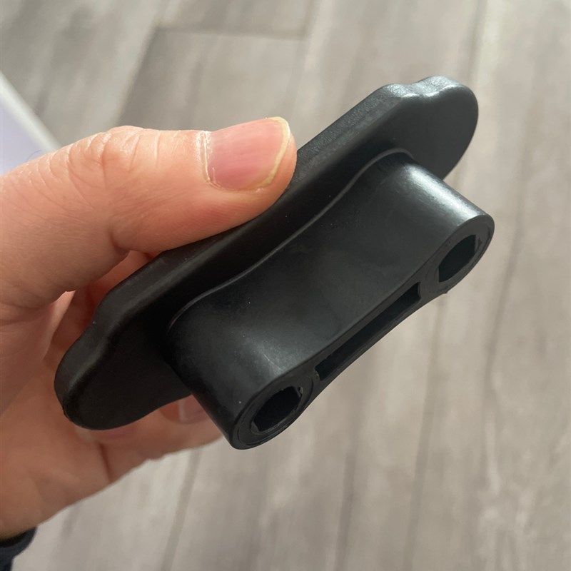 电动美缝胶枪推杆配件尾部塑料件拉手