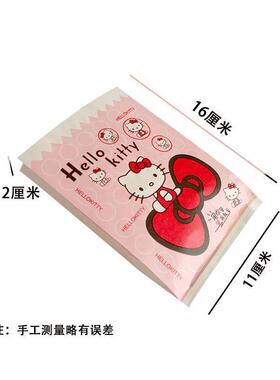 炸一次性食品防油纸袋小吃袋鸡薯鸡米花外卖打QEN膜包袋带淋防条