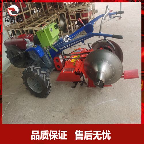 草莓开沟起垄机手扶拖拉机起垄器一次成型101 121 151配套