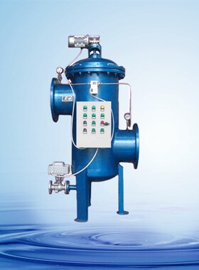 汽水分离器DN50全自动自清洗过滤器DN80油水分离设备多柱型分离器