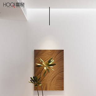 个性创意极简射灯嵌入式氛围感进门厅入户玄关吊灯床头走廊过道灯