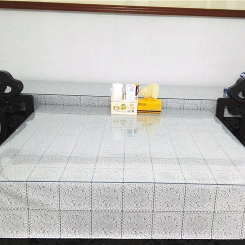 加厚透明软玻璃桌布防水防烫塑料胶垫餐桌垫茶桌皮垫子水晶板PVC