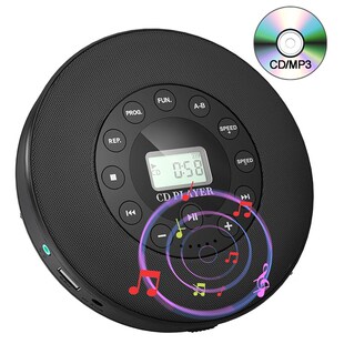 cd机随身听充电款超薄便携式播放器家用可外放可插耳机cd播放机