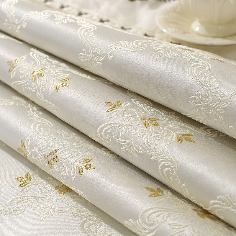 茶几桌布布艺蕾丝防滑餐桌桌布茶几全包罩子电视机柜桌布套罩台布