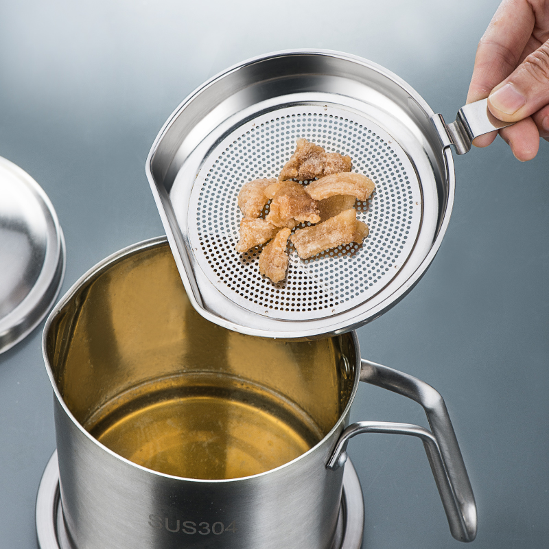 YSJ过滤油器家用304不锈钢过滤网储油罐大容量猪油渣分离过滤油器