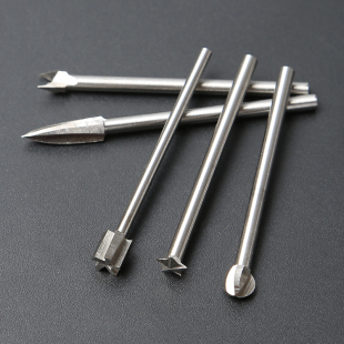 电动木工雕刻刀套装木雕根雕刻工具打磨抛光刀头铣刀钻头牙机配件