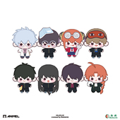 konikoni银魂周边银八先生毛绒挂件玩偶挂饰二次元 娃娃公仔挂件