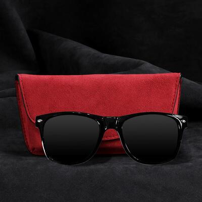 新款车墨载眼镜33260盒汽车遮阳镜板收纳夹大阳镜包理想问界小鹏