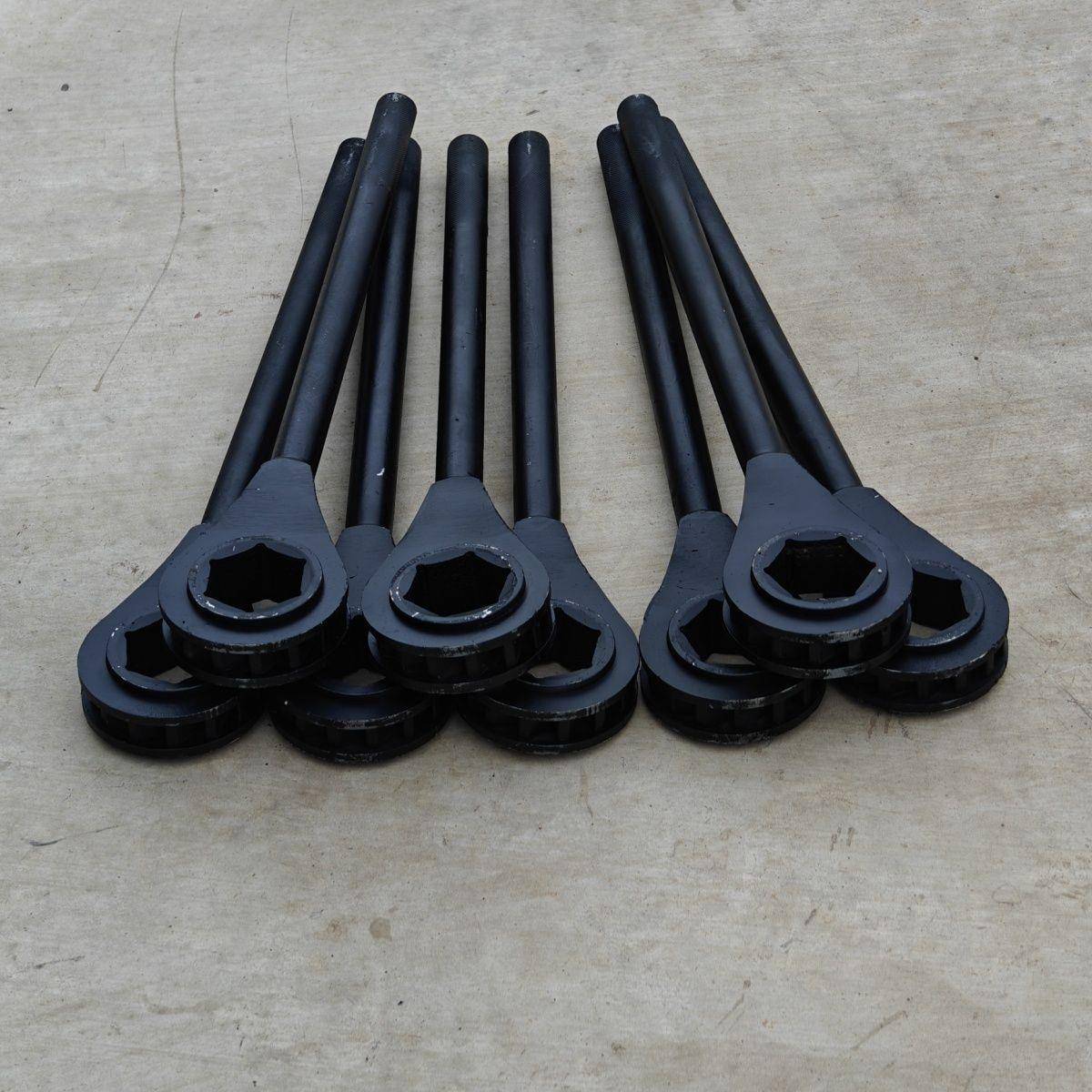 重型梅花尖头尾快四方棘轮扳手761双向齿轮工具双快板筒板手自速