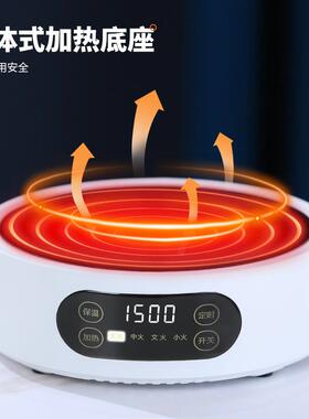 自奶助餐果汁鼎酒店用饮料机璃电加热牛鼎商豆浆78902保温桶玻煮