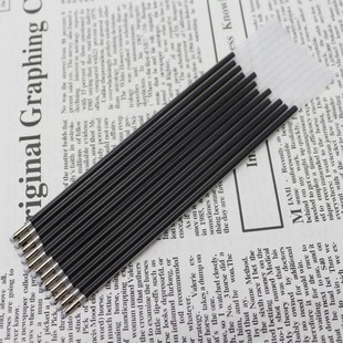 自由马圆珠笔芯红色蓝色黑色书写顺畅 不断水0.7mm笔芯包邮