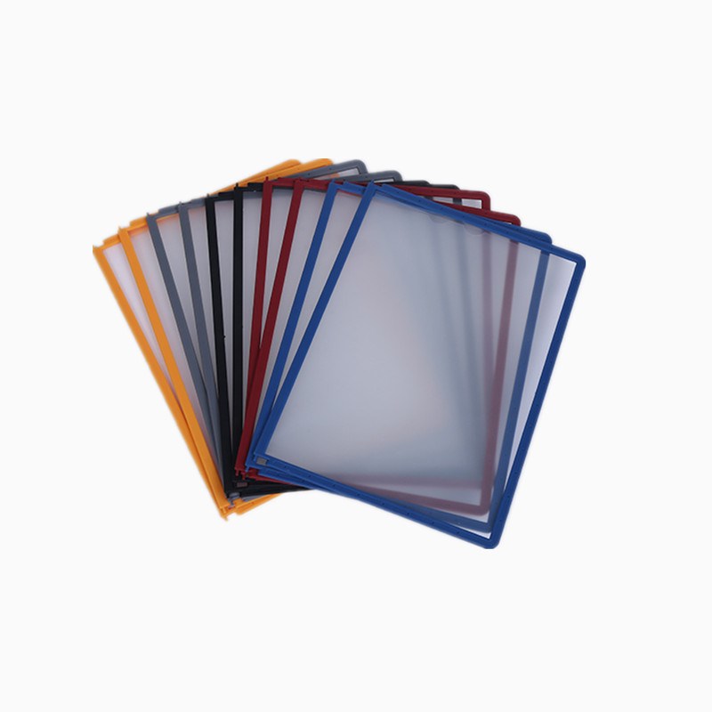 壁挂式A4翻页文件架 10页资料展示架 车间作业操作指导书指南活页