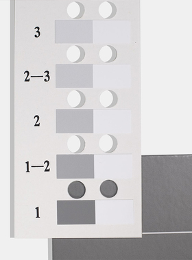 纺织色卡ISO/GB251-2008 沾色灰卡 评定沾色用灰色样卡色牢度测试