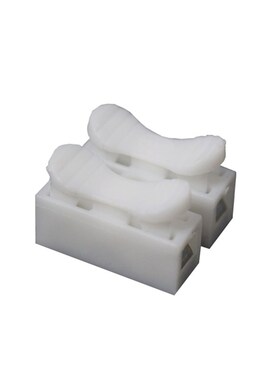 包邮50只两位按压式接线端子电线连接器快速接头接线柱闭端子CH2